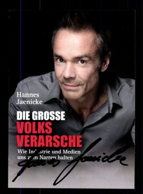 Hannes Jaenicke Autogrammkarte Original Signiert ## BC 150934