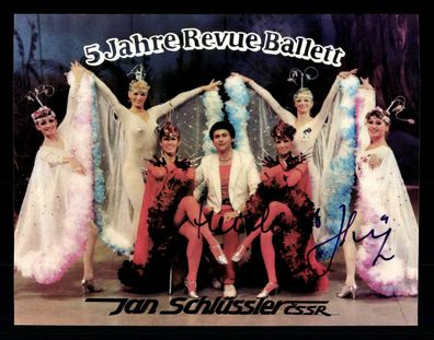Revue Ballett Autogrammkarte Original Signiert Zirkus # BC G 19530