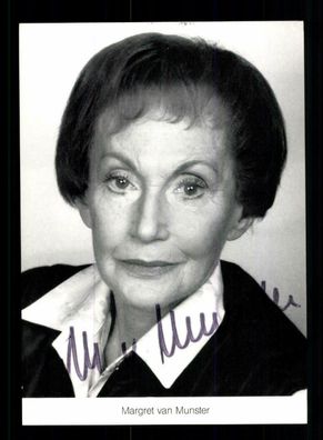 Margret van Munster Lindenstraße Autogrammkarte Original Signiert ## BC 153477