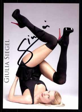 Giulia Siegel Autogrammkarte Original Signiert ## 36598