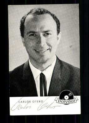 Carlos Otero Autogrammkarte Original Signiert ## BC 38843