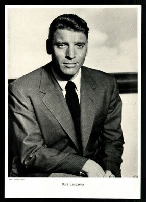 Burt Lancaster Autogrammkarte 50er Jahre ## G 25548