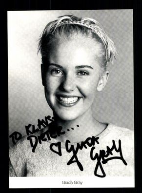 Giada Gray Lindenstraße Autogrammkarte Original Signiert ## BC 155145