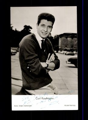 Carl Kaufmann Rüdel Autogrammkarte Original Signiert ## BC 155690