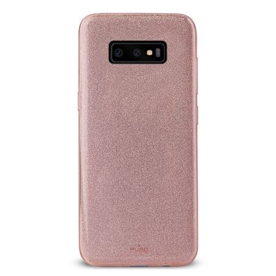 Puro Shine Glitzer Cover SchutzHülle Case Tasche für Samsung Galaxy S10E