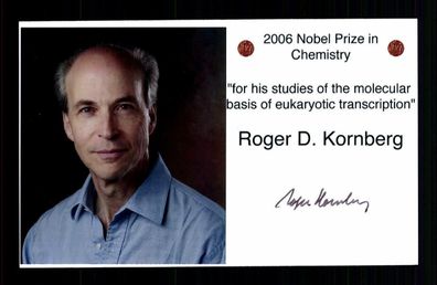 Roger Kornberg Foto Original Signiert Wissenschaft # BC 135447