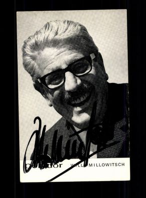 Willy Millowitsch Autogrammkarte Original Signiert # BC 89827
