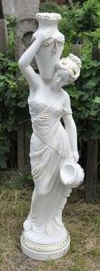 Frau Wasserträgerin Krug Trägerin Woman Skulptur Deko