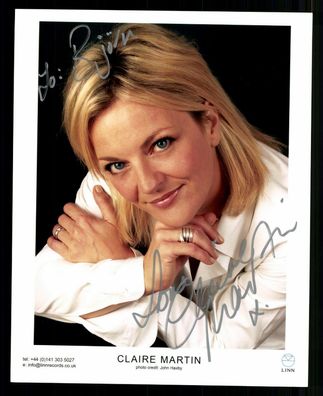 Claire Martin Foto Original Signiert ## BC G 26248