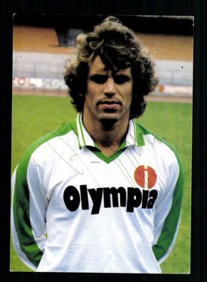 Norbert Siegmann Autogrammkarte Werder Bremen 1981-82 Original Signiert
