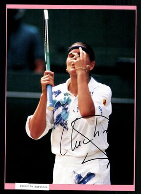 Conchita Martinez Original Signiert Tennis ## BC G 26596
