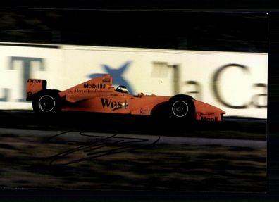 David Coulthard Foto Original Signiert Formel 1 Fahrer 1994-2008 ##BC G 27011