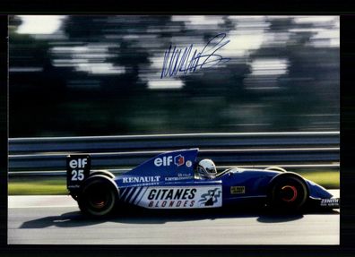 Martin Brundle Foto Original Signiert Formel 1 Fahrer 1984-1996 ##BC G 27025
