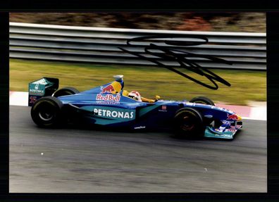 Johnny Herbert Foto Original Signiert Formel 1 Fahrer 1989-2000 ##BC G 27038
