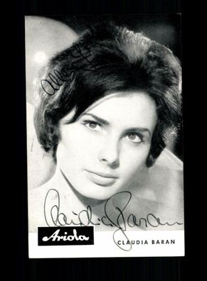Claudia Baran Autogrammkarte Original Signiert ## BC 160191
