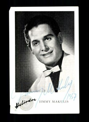 Jimmy Makulis Autogrammkarte Original Signiert ## BC 160213