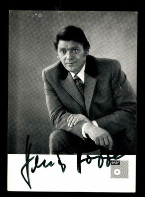 Heinz Hoppe Autogrammkarte Original Signiert ## BC 160317