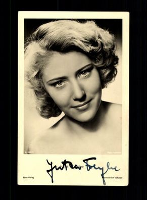 Jutta Freybe ROSS Autogrammkarte Original Signiert # BC 61887