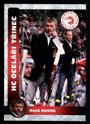 Rene Mucha Autogrammkarte HC Ocelari Original Signiert Eishockey # G 27829