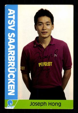 Joseph Hong Autogrammkarte Original Signiert Tischtennis ## BC G 28296