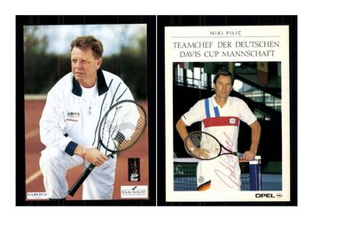 12 Autogrammkarten Tennis Original Signiert ## K 908