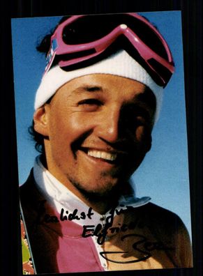 Berni Huber Foto Original Signiert Ski Alpine