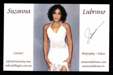 Suzanna Lubrano Autogrammkarte Original Signiert ## BC G 29257