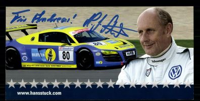 Hans Joachim Stuck Autogrammkarte Original Signiert Motorsport ## BC G 29303