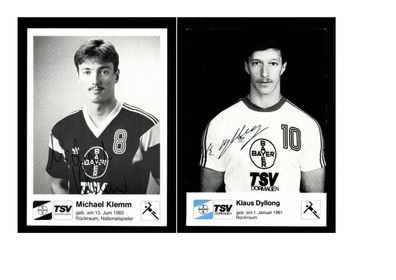 12 Autogrammkarten Handball Original Signiert ## K 1273