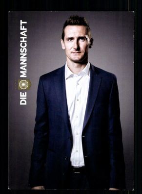 Miroslav Klose DFB Autogrammkarte 2017 ohne Unterschrift