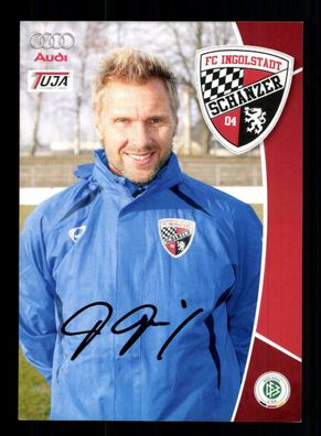 Thorsten Fink Autogrammkarte FC Ingolstadt 2007-08 Original Signiert