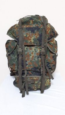 Original Bundeswehr Kampfrucksack flecktarn