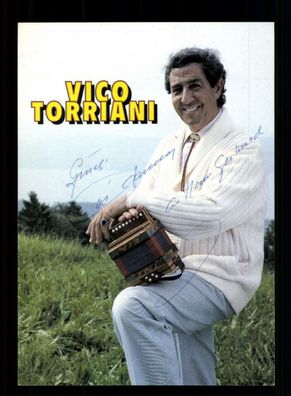 Vico Torriani Autogrammkarte Original Signiert ## BC 164905