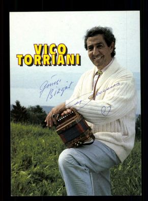 Vico Torriani Autogrammkarte Original Signiert ## BC 164906