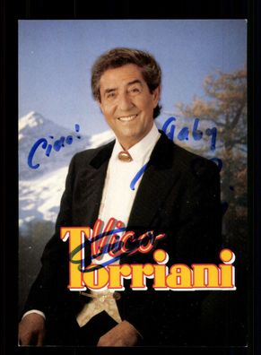 Vico Torriani Autogrammkarte Original Signiert ## BC 164909