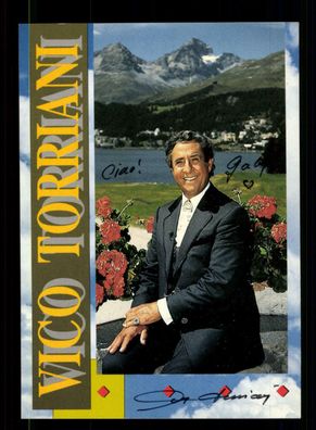 Vico Torriani Autogrammkarte Original Signiert ## BC 164912
