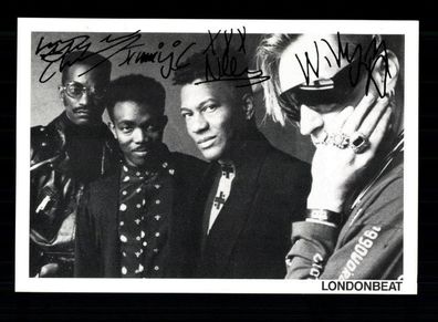 Londonbeat Autogrammkarte ## BC 169189 D