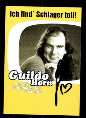 Guildo Horn Autogrammkarte Original Signiert ## BC 170171