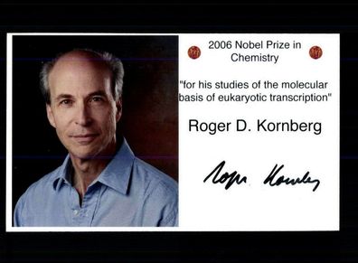 Roger D. Kornberg Foto Original Signiert Wissenschaft # BC 170898