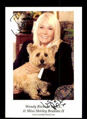 Wendy Richard Autogrammkarte Original Signiert Adel # BC 171184