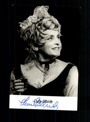 Luise Ullrich Autogrammkarte Original Signiert # BC 139697