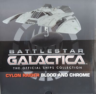 Battlestar Galactica Starships Collection Classic Cylon Raider Blood and Chrome Eagle