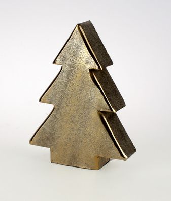 Hinstellen Tanne Neu gold Xmas Weihnachtsbaum Dekoration Weihnachten Aluminium