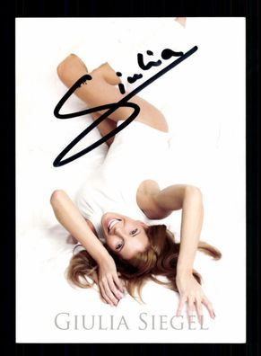 Giulia Siegel Autogrammkarte Original Signiert ## BC 102142
