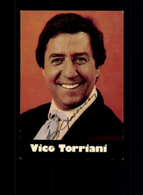Vico Torriani Autogrammkarte Original Signiert ## BC 106675