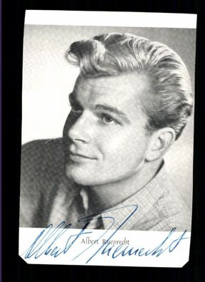 Albrecht Rueprecht Autogrammkarte Original Signiert ## BC 55564