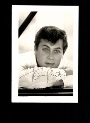Tony Curtis Autogrammkarte TOP ## BC 112429