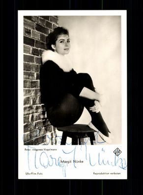 Margit Nunke UFA Karte 50er Jahre Original Signiert ## BC 108962