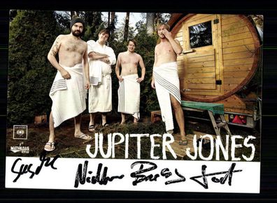 Jupiter Jones Autogrammkarte Original Signiert ## BC 141757