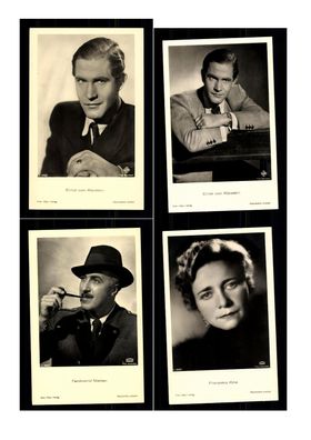 12 Alte Postkarten Schauspieler / Innen Film Foto Verlag der 30er Jahre + K 1